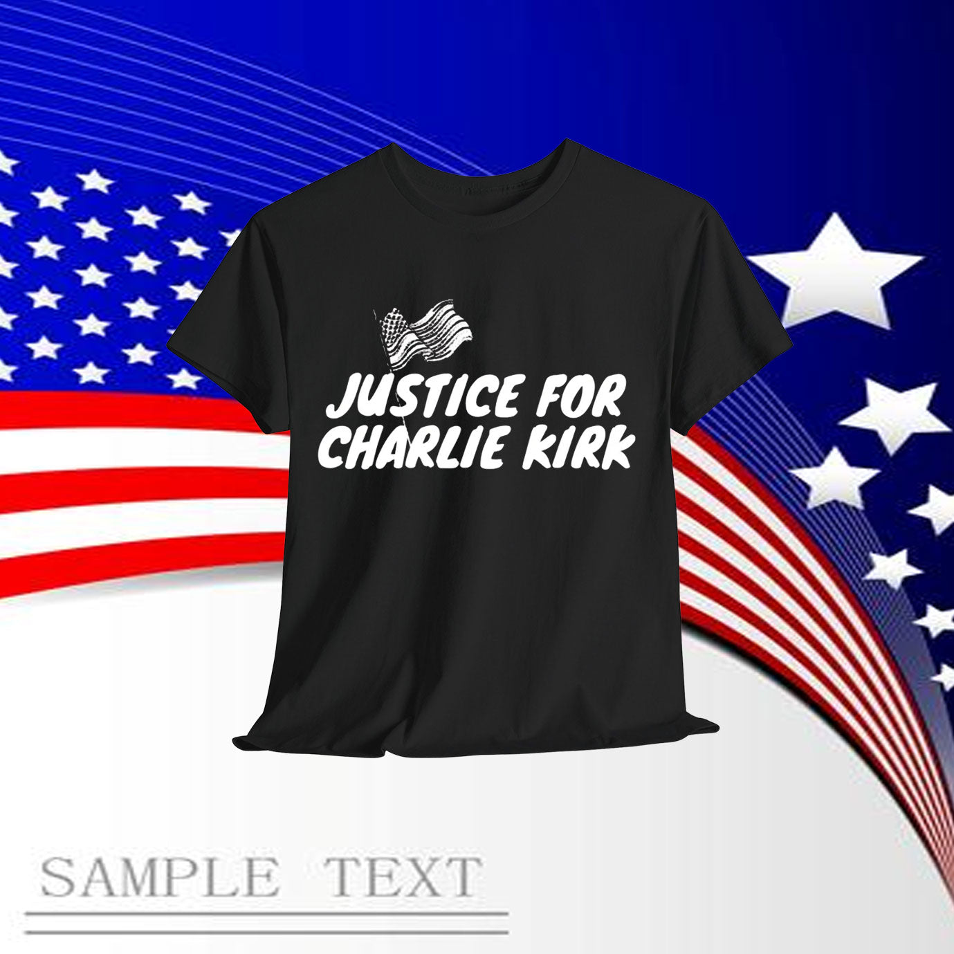 Justice for Charlie Kirk T-Shirt Charlie Kirk Freedom Shirt
