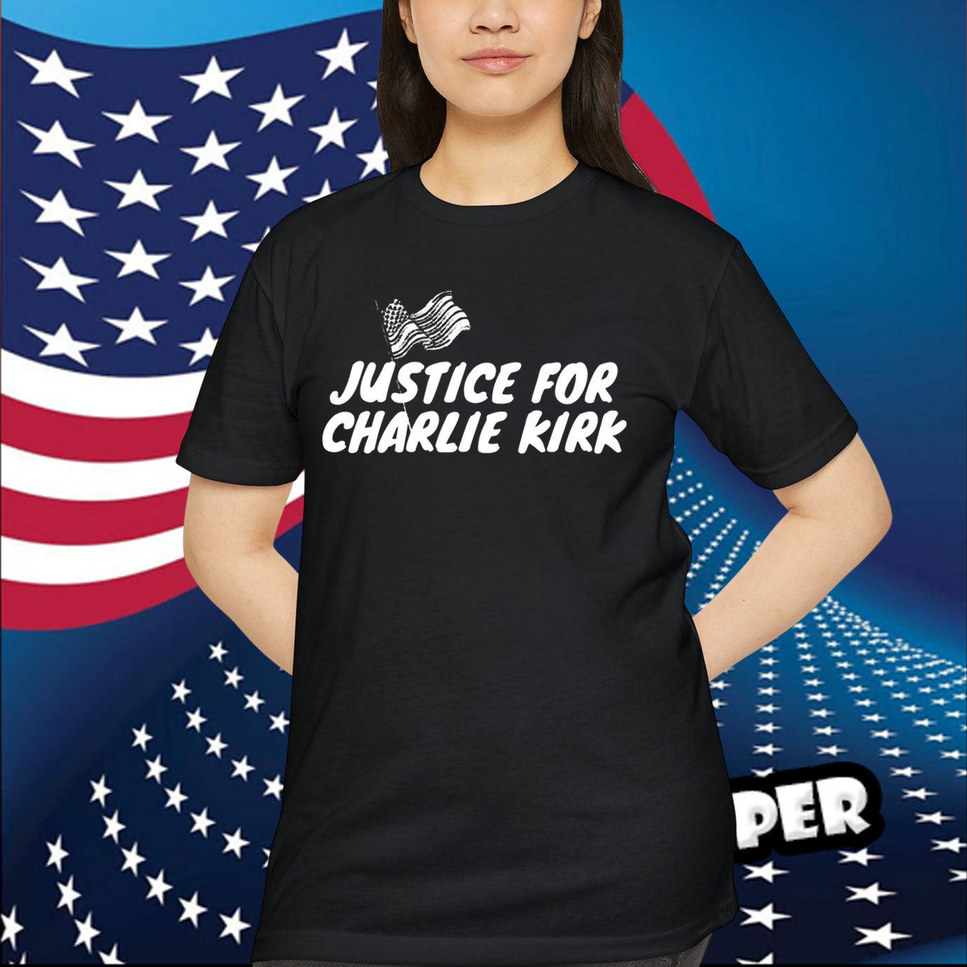 Justice for Charlie Kirk T-Shirt Charlie Kirk Freedom Shirt