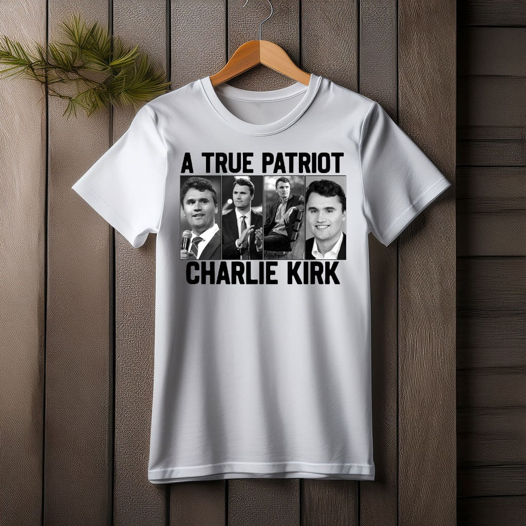 Justice for Charlie Kirk T-Shirt Charlie Kirk Shooters Shirt Gifts For Patriots