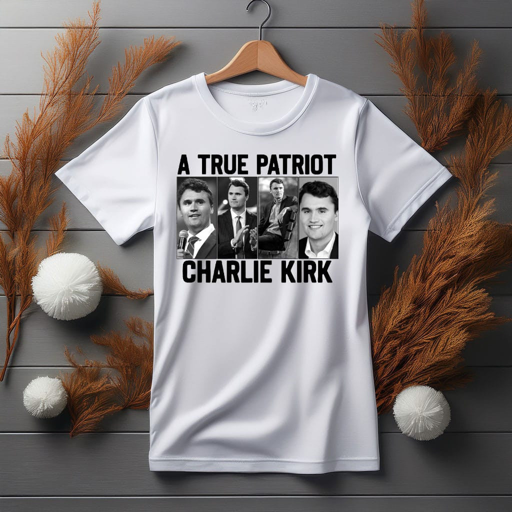 Justice for Charlie Kirk T-Shirt Charlie Kirk Shooters Shirt Gifts For Patriots