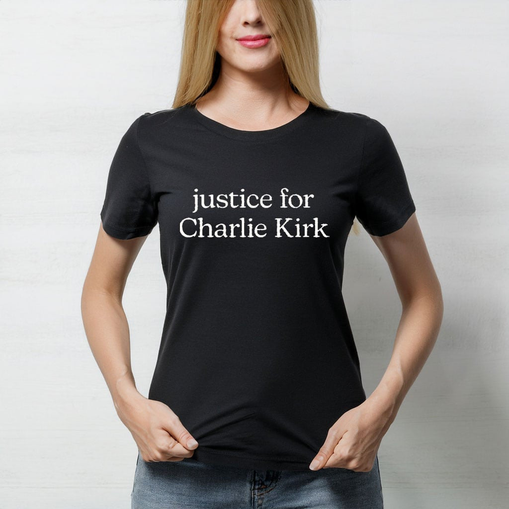 Justice For Charlie Kirk T-Shirt Freedom Shirt Charlie Kirk Merch Gifts For Trump Fans