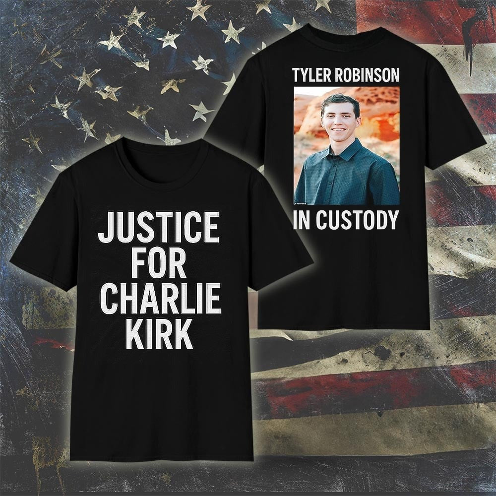 Justice For Charlie Kirk Tyler Robinson T-Shirt Memories Gift For Supporters