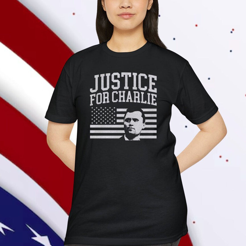 Justice for Memory Graphic Charlie Kirk T-Shirt