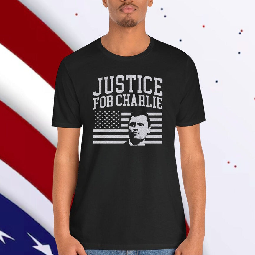 Justice for Memory Graphic Charlie Kirk T-Shirt
