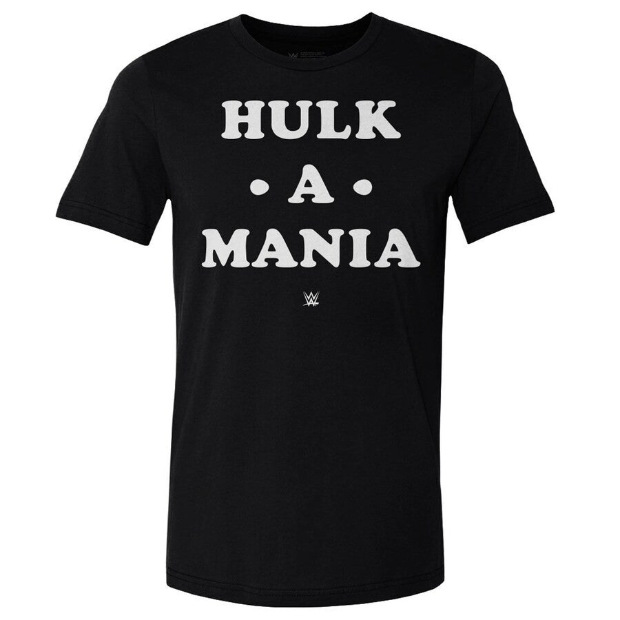 Men's 500 Level Black Hulk Hogan Hulk-a-mania T-shirt RIP Hulk Hogan Merch - Liberish