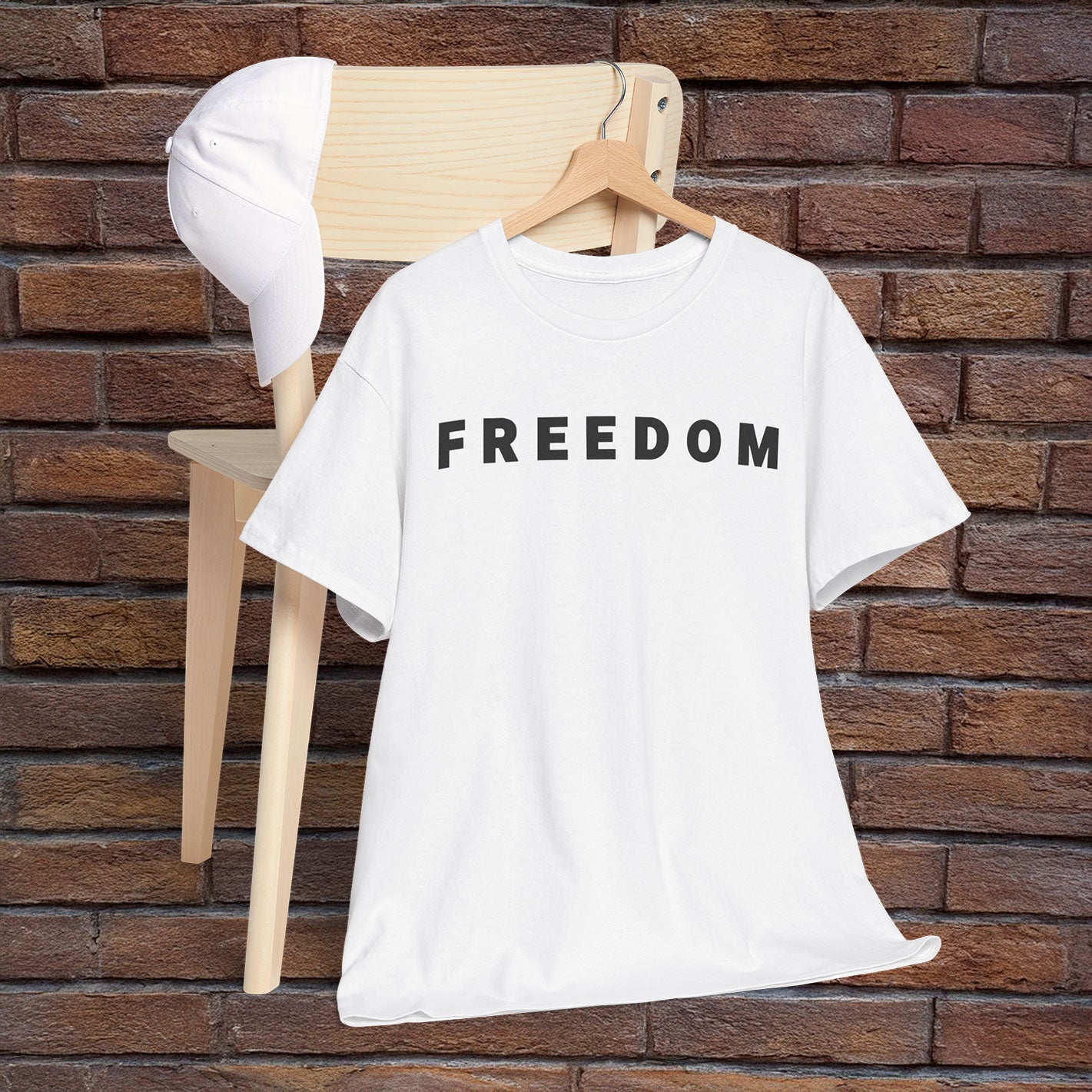 Mens Charlie Kirk Freedom T-Shirt