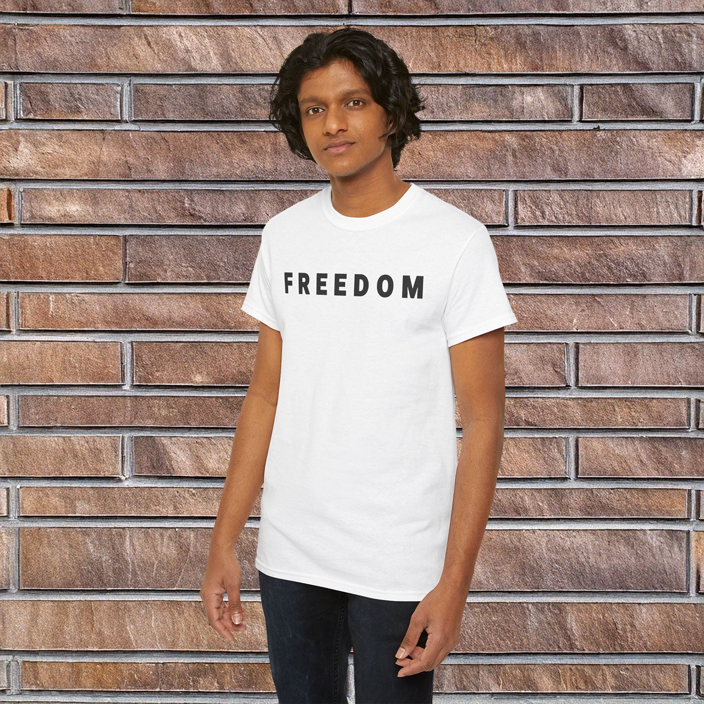 Mens Charlie Kirk Freedom T-Shirt