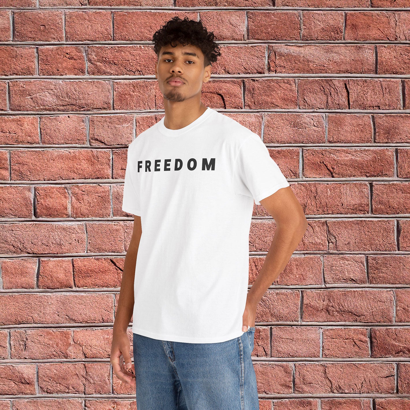 Mens Charlie Kirk Freedom T-Shirt