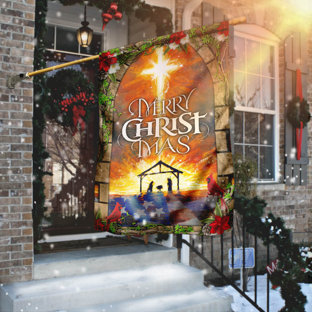 Merry Christmas Flag - Liberish