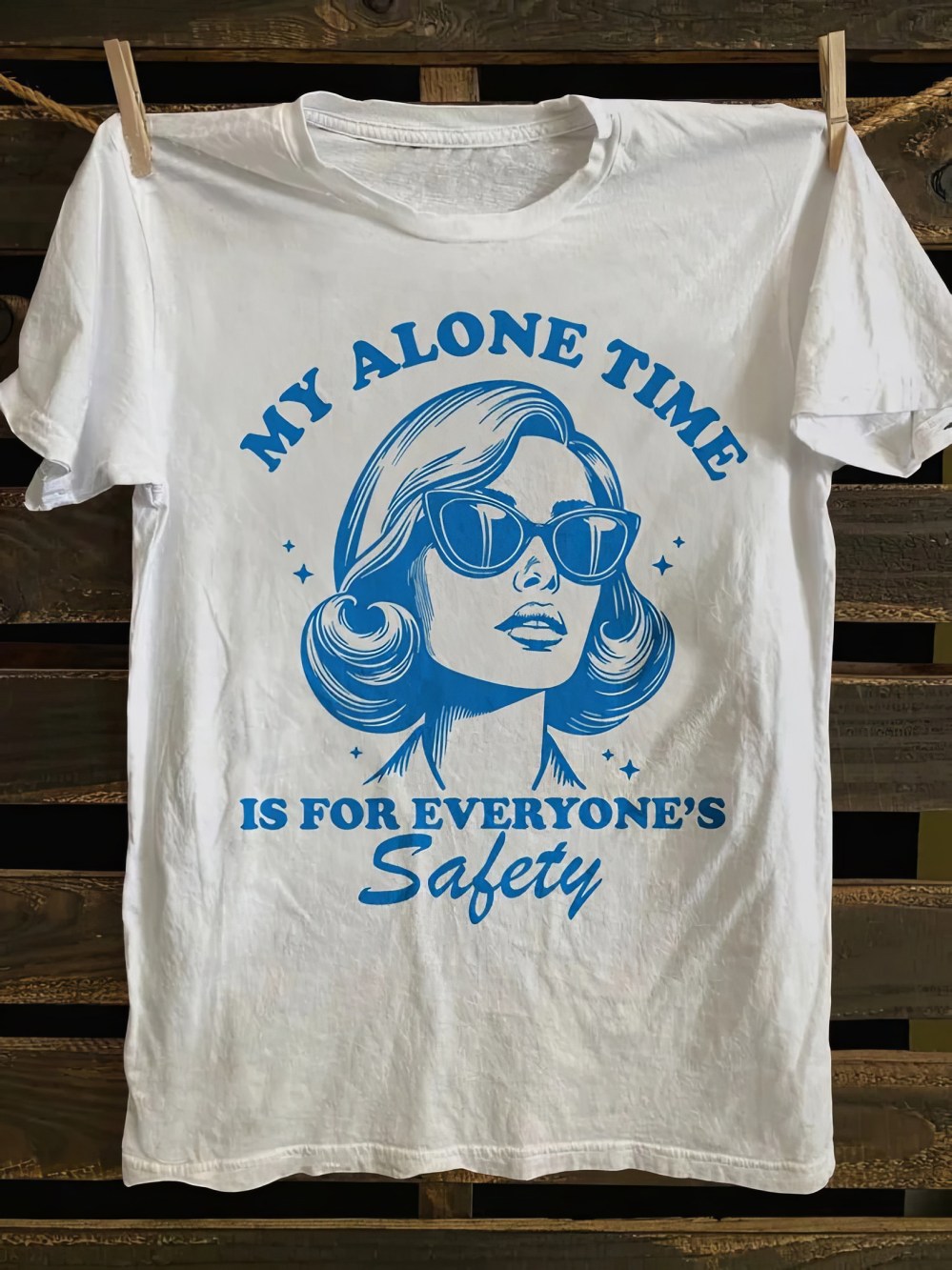 My Alone Time Is For Everyone's Safety T-shirt Mother's Day Gifts For For Mom From Daughter - Liberish
