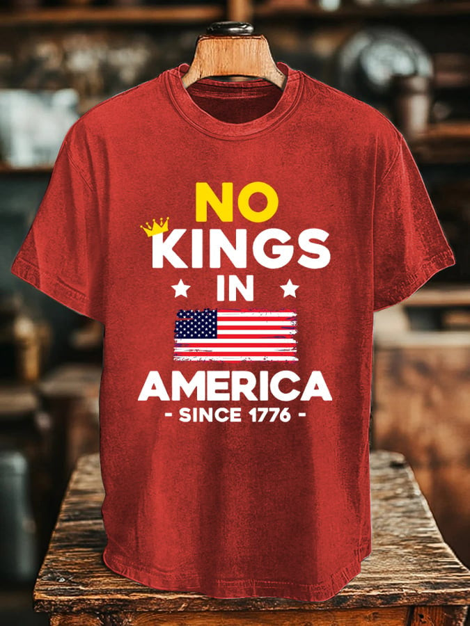 No King In America Since 1776 Shirt American Democracy T-Shirt FDT Merch - Liberish