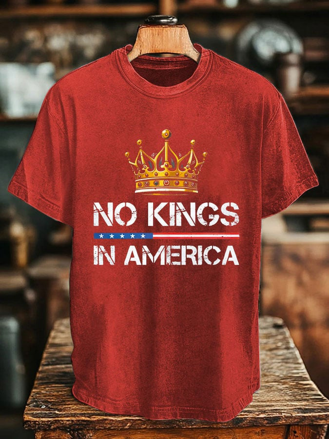 No King In America Since 1776 Shirt FDT T-Shirt Pro Democracy Apparel - Liberish