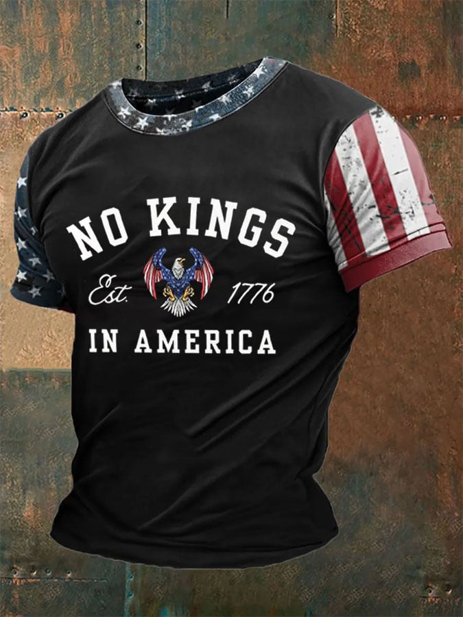 No King In America Since 1776 Shirt FDT T-Shirt Pro Democracy Patriotic Gifts - Liberish