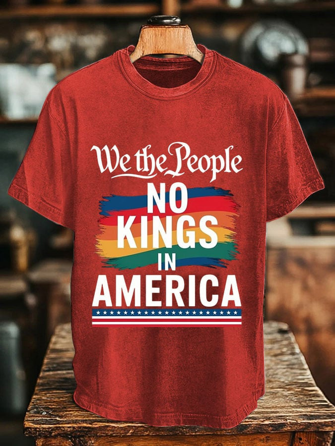 No King In America Since 1776 Shirt We The People T-Shirt FDT Merch Democracy Apparel - Liberish