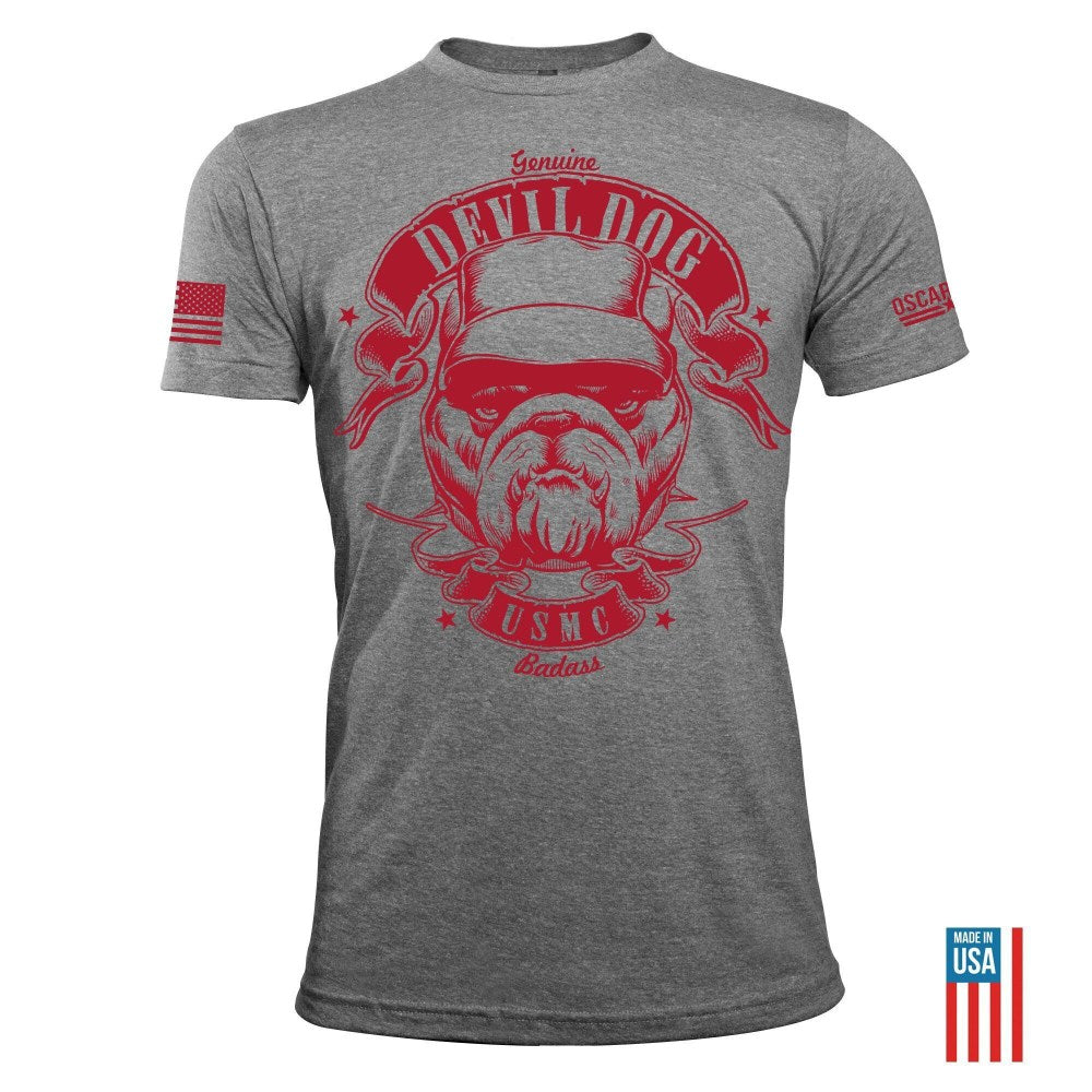 Personalized Devil Dog US Marine Corps Shirt USMC T-Shirt Gifts For Him - Liberish