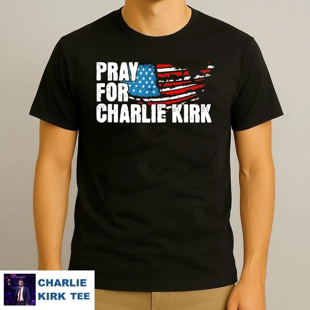 Pray For Charlie Kirk T-Shirt This Is The Turning Point Shirt Charlie Kirk Merch