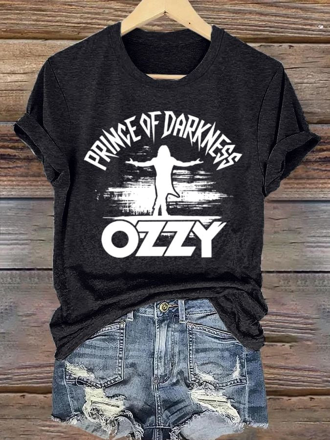Prince Of Darkness T-Shirt Memorial OZ Shirt Gift Ideas For Music Lovers - Liberish