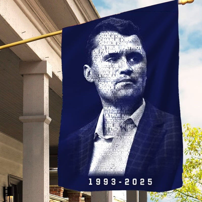 Rest In Peace Charlie Kirk Flag Pray For Charlie Kirk The Turning Point USA Merch_