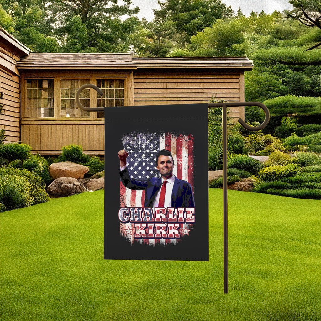 RIP Charlie Kirk Flag Patriotic American Tribute Banner Charlie Kirk Merch