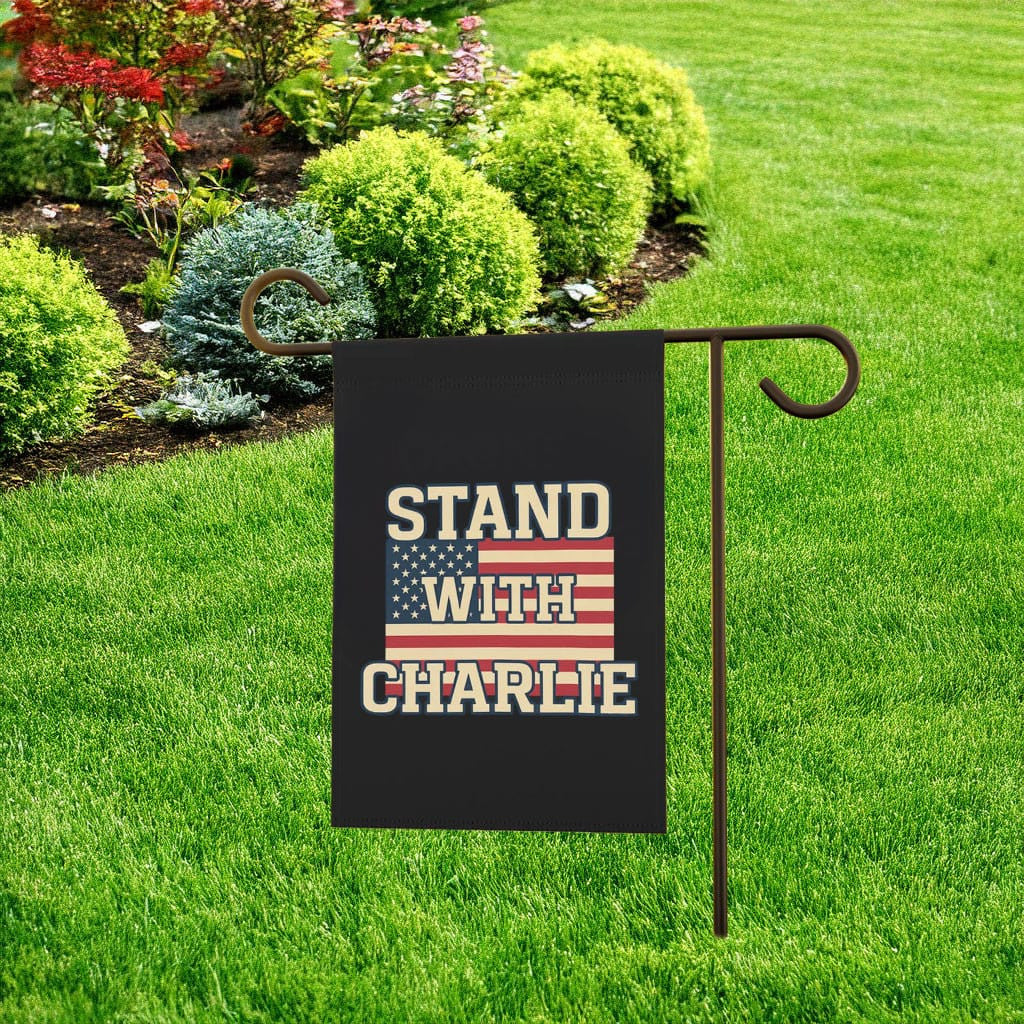 RIP Charlie Kirk Flag Stand With Charlie Flag Charlie Kirk Merch Gift For Patriot