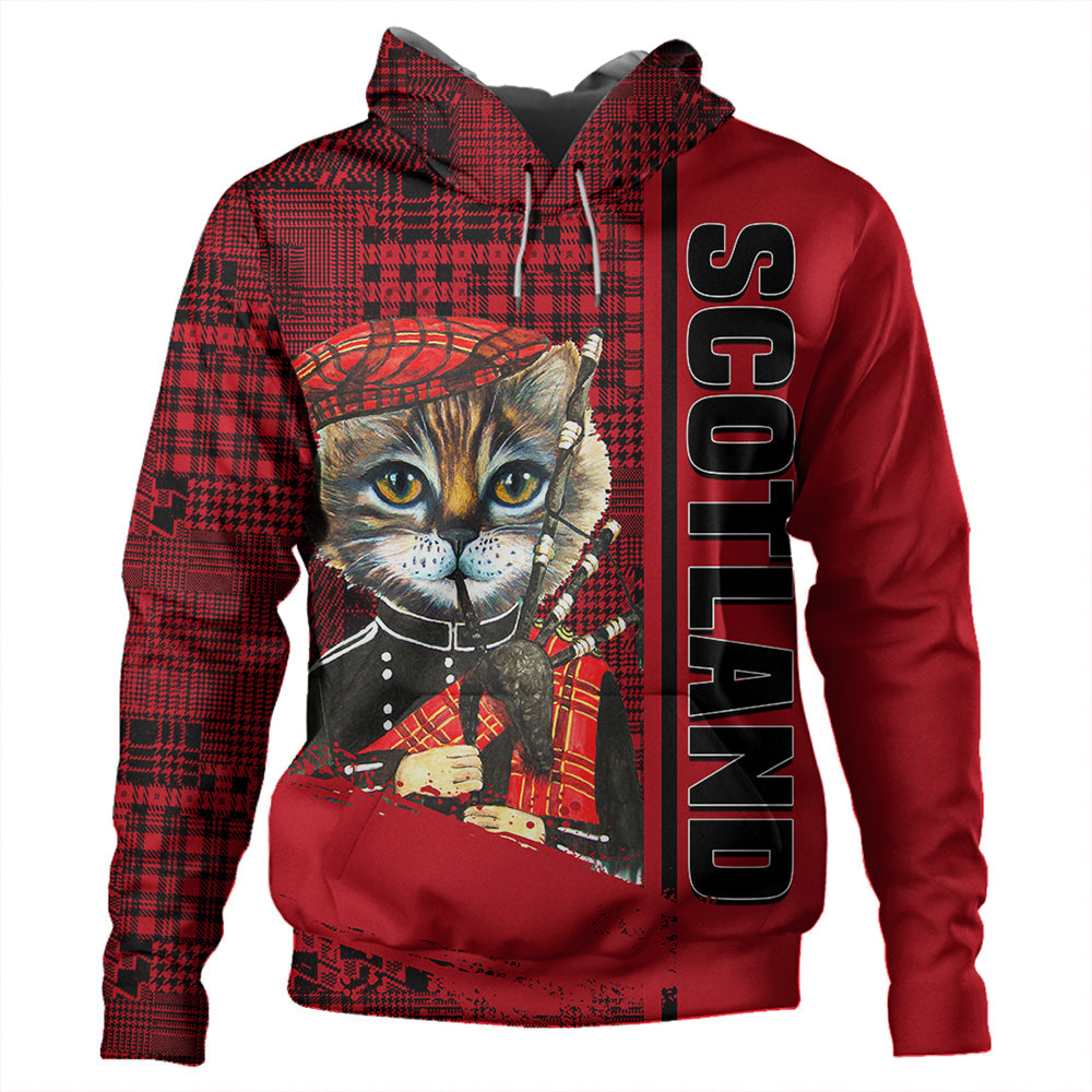 Scotland Cat Bagpipes Hoodie RLT12