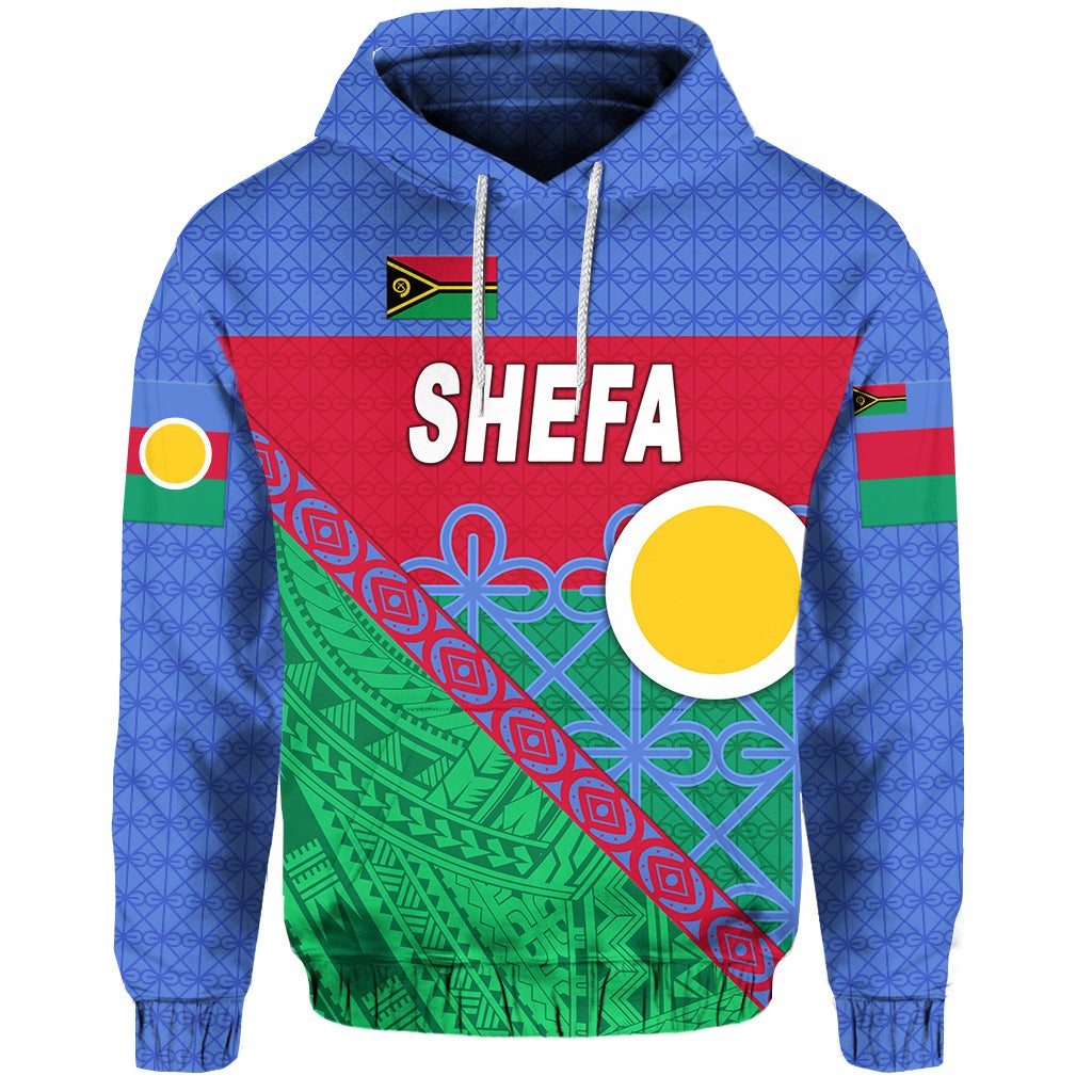 Shefa Province Hoodie Vanuatu Pattern Unique Style LT8