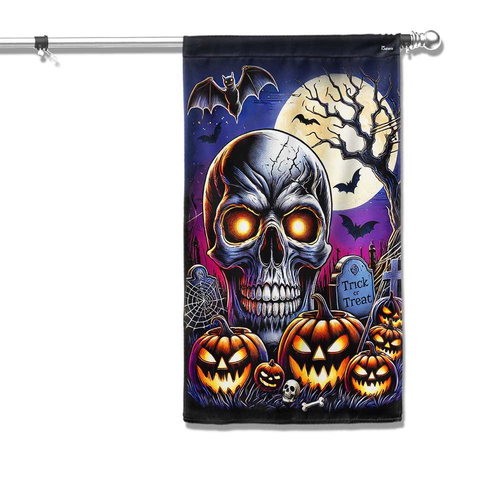 Skull Halloween Flag - Liberish