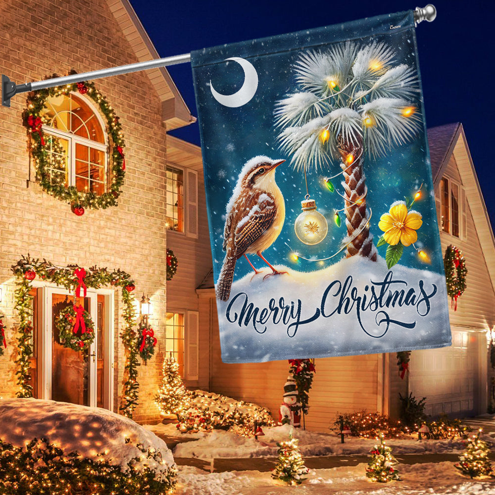 South Carolina Christmas Flag Christmas 2025 - Liberish