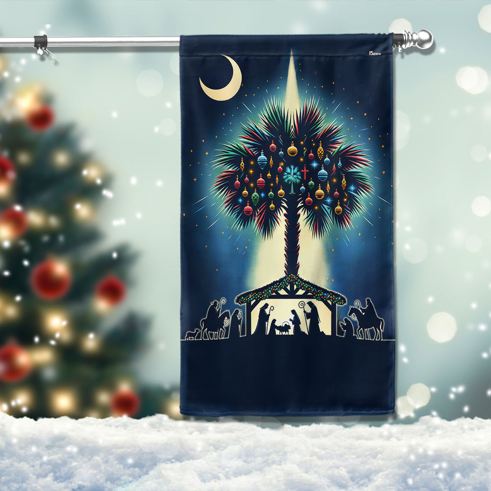 South Carolina Christmas Nativity Of Jesus Flag Christmas 2025 - Liberish