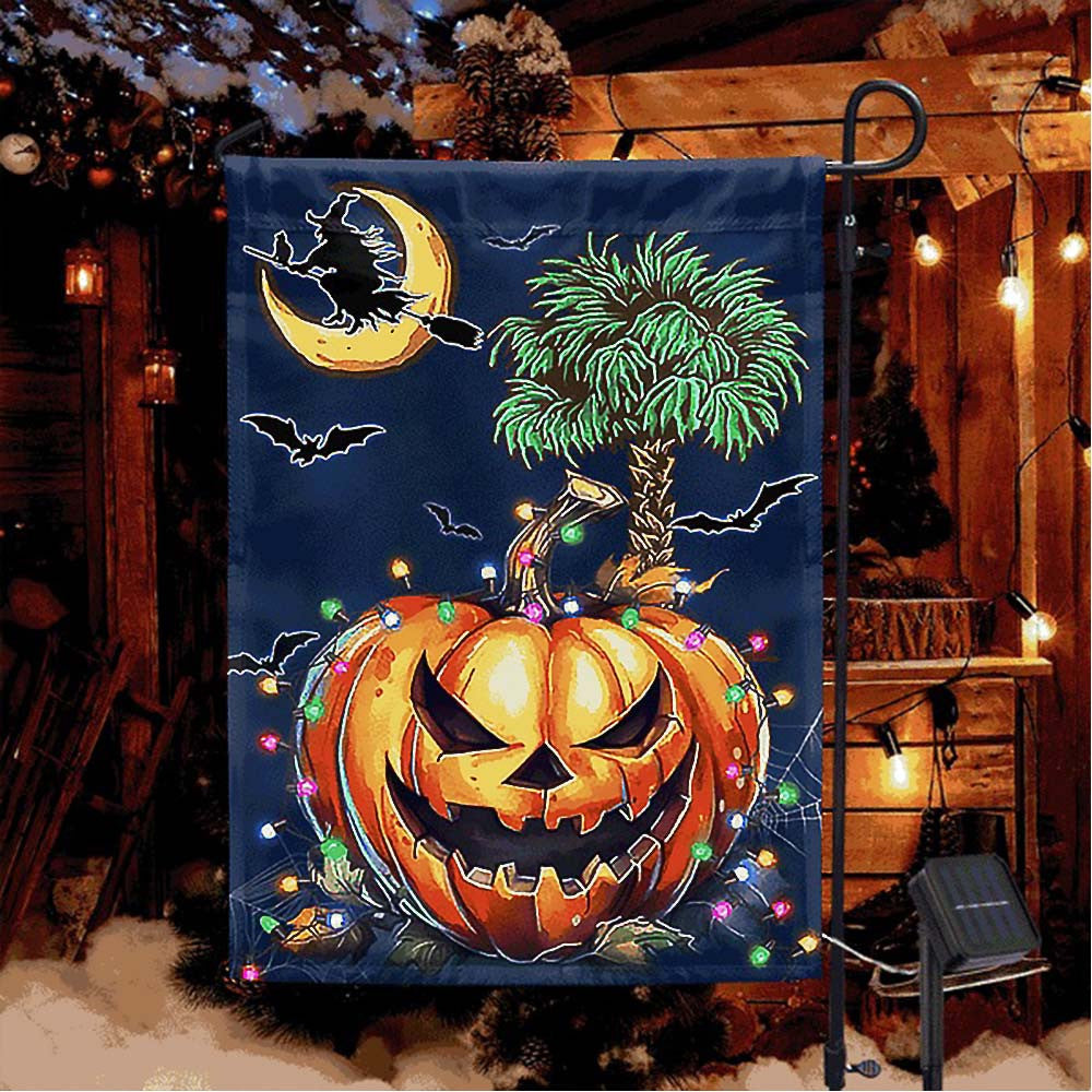 South Carolina Halloween Witch Pumpkin Fall Flag Halloween Gift For Adults - Liberish