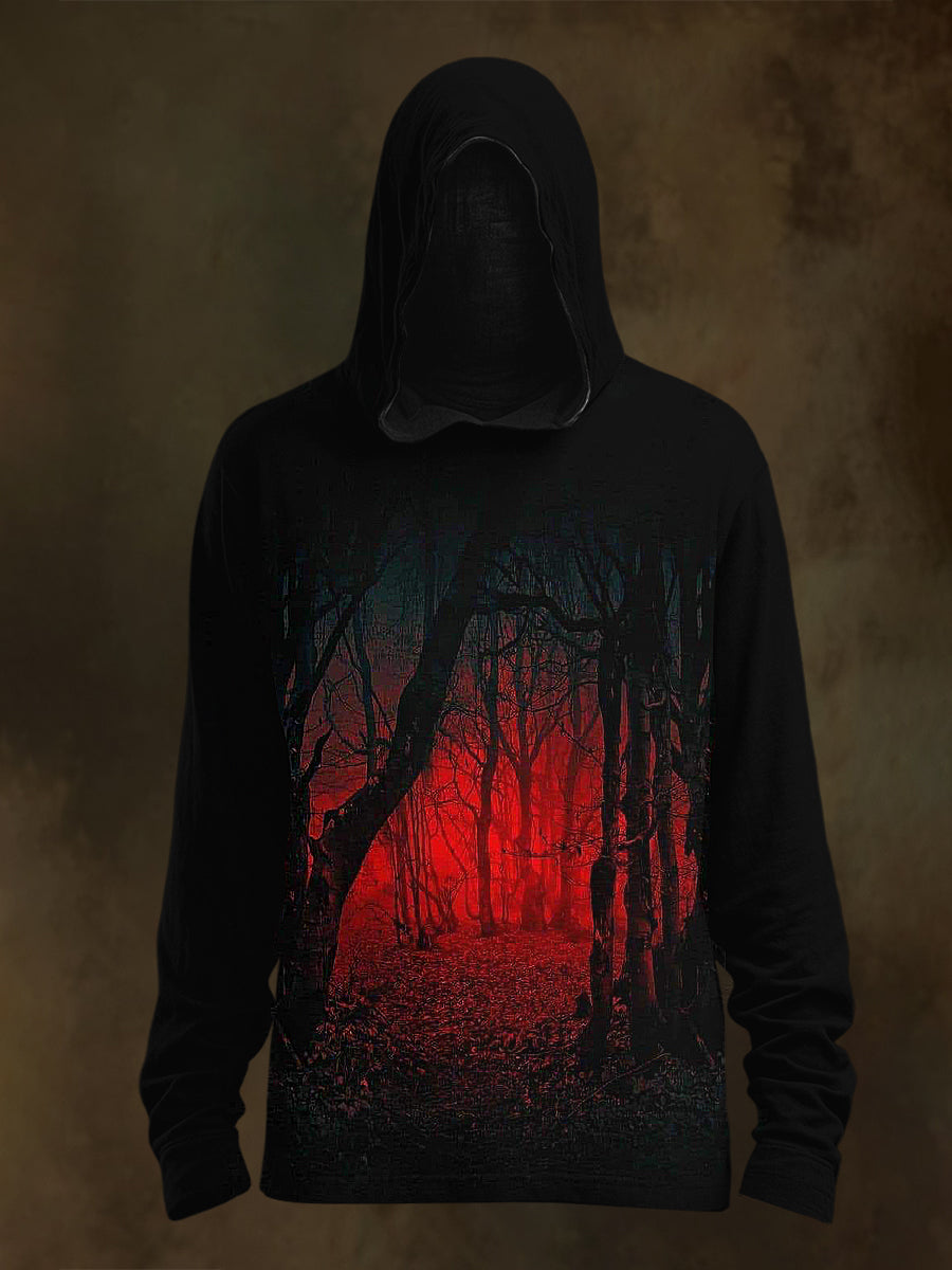 Unisex The Walking Death Print Casual Hooded Sweatshirt