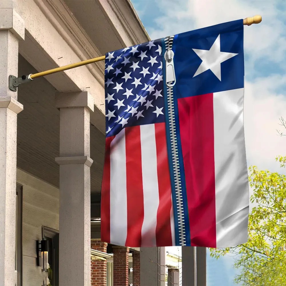 Texas American Flag Texas State Flag Patriotic Outdoor Decorations - Liberish
