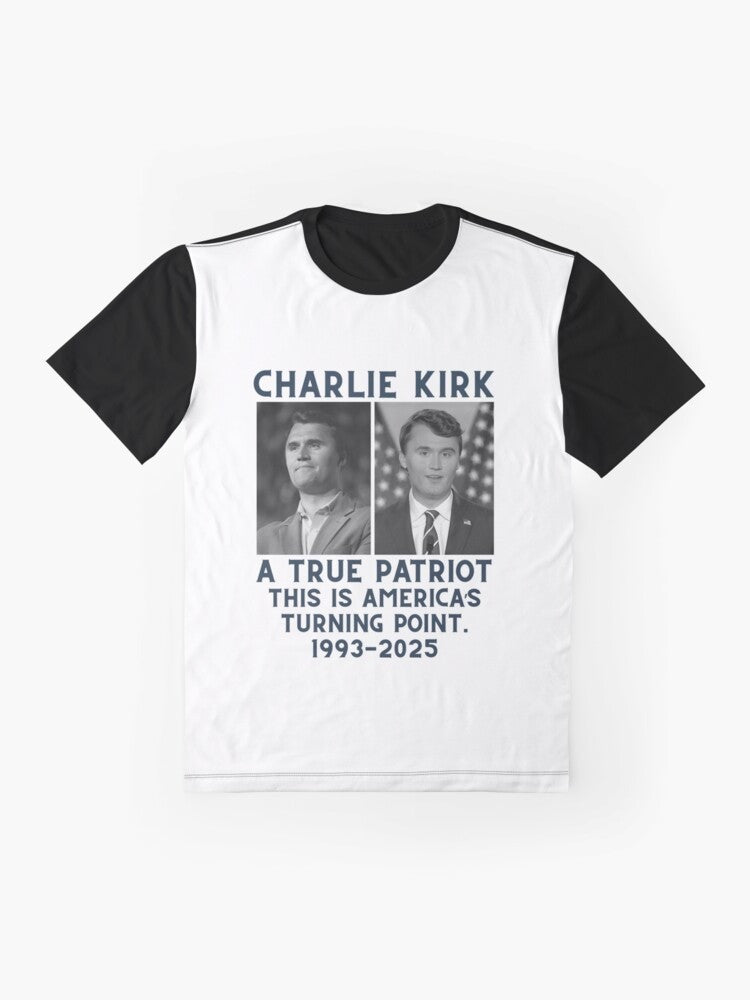 This Is A Turning Point Shirt A True Patriot T-Shirt RIP Charlie Kirk Merch