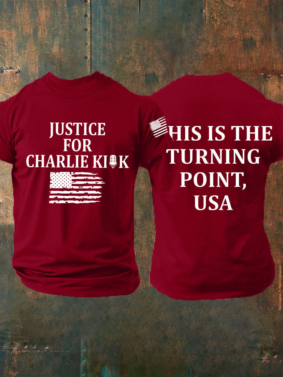 This Is The Turning Point T-Shirt Charlie Kirk Memorial Merch