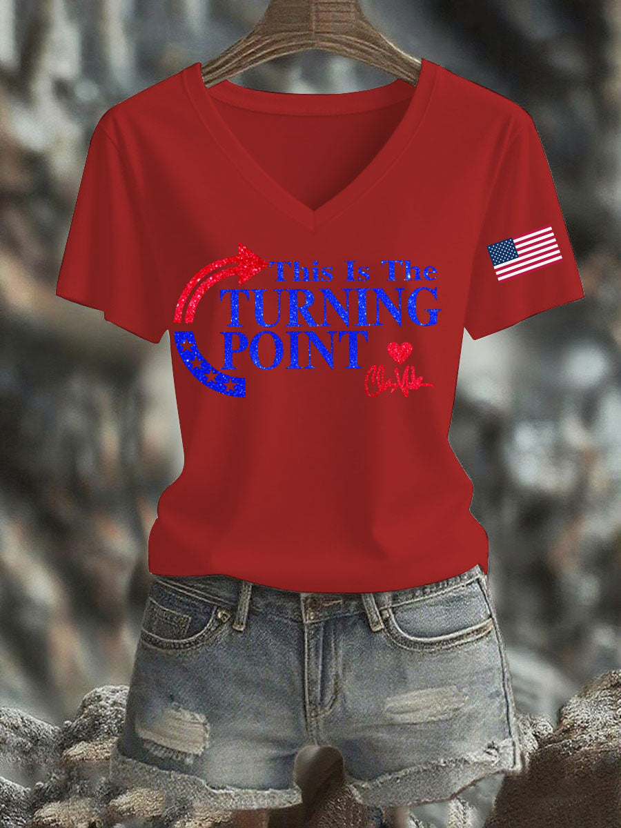 This Is The Turning Point T-Shirt Charlie Kirk Memorial Merch – Rinova Print