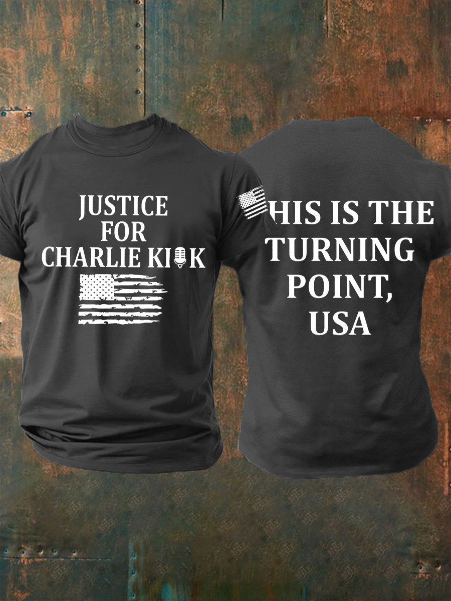This Is The Turning Point T-Shirt Charlie Kirk Memorial Merch