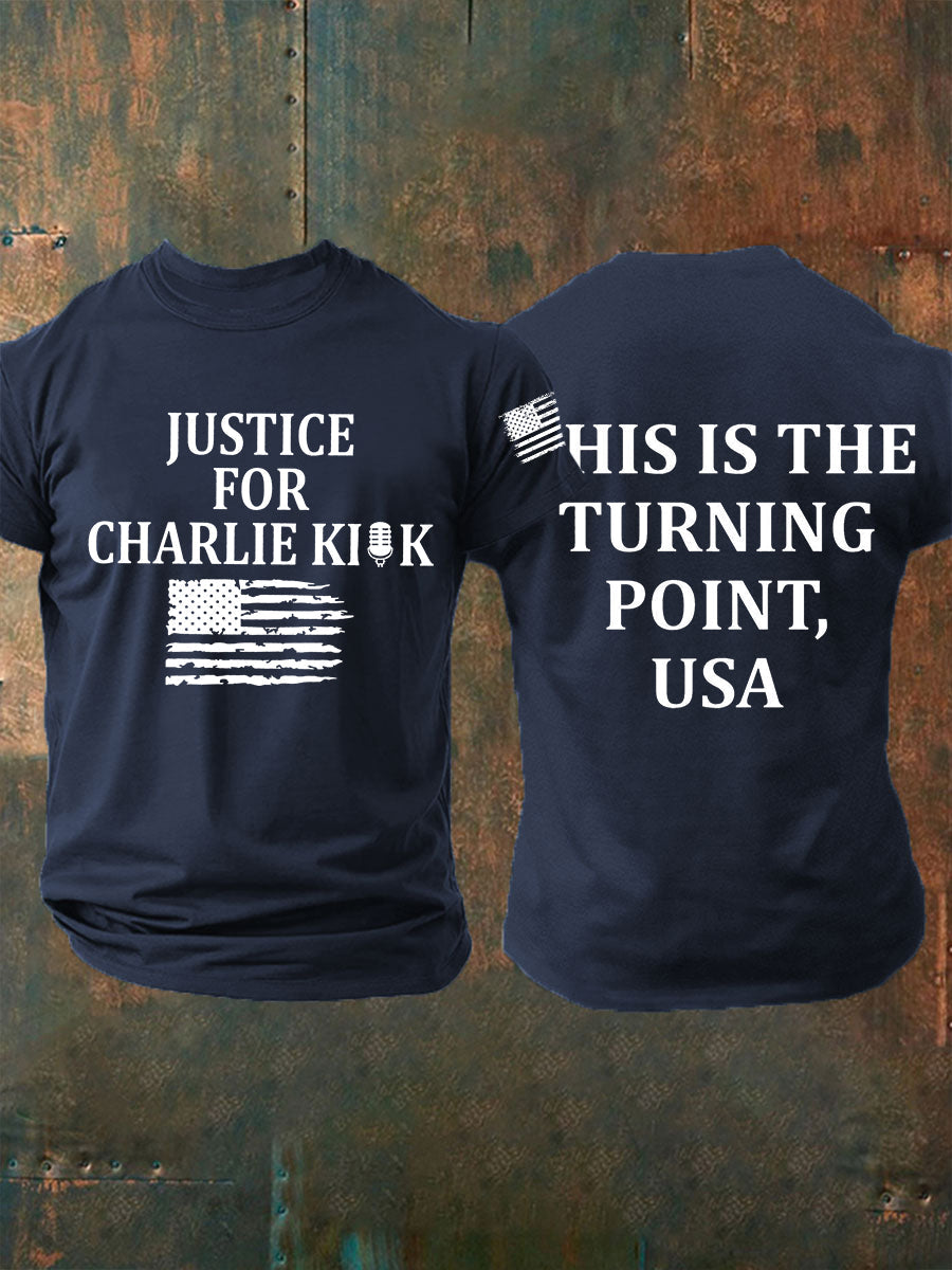 This Is The Turning Point T-Shirt Charlie Kirk Memorial Merch