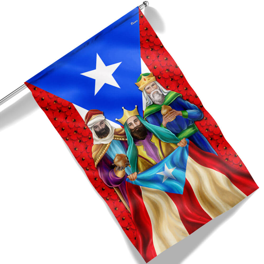 Three Kings Puerto Rico Flag - Liberish