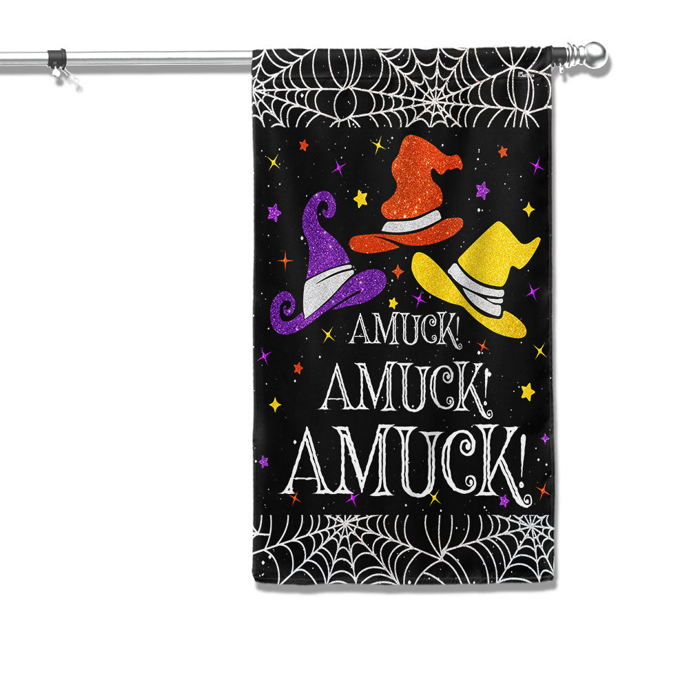 Three Witches Halloween Flag - Liberish