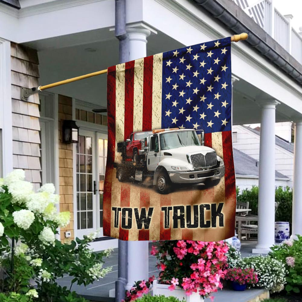Tow Truck Driver Flag - Liberish