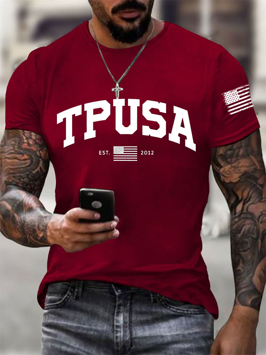 Tpusa T-Shirt Charlie Kirk Memorial Shirt