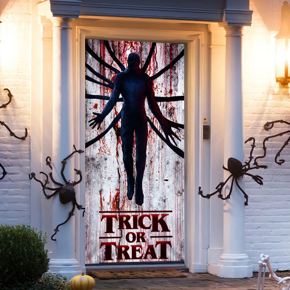 Trick Or Treat Vecna Monster St Halloween Door Cover - Liberish