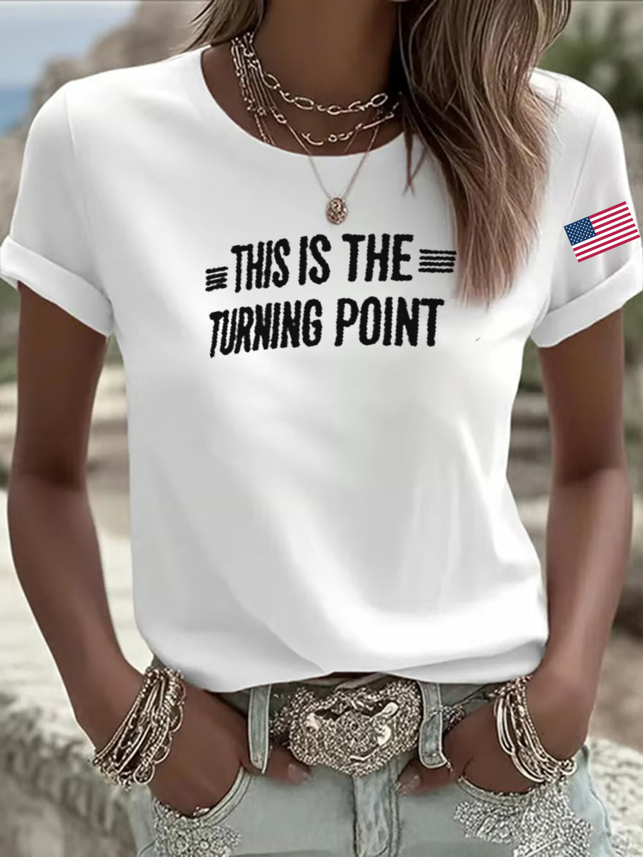 Turning Point Charlie Kirk T-Shirt This Is The Turning Point Best Charlie Kirk 47 Merch - Liberish