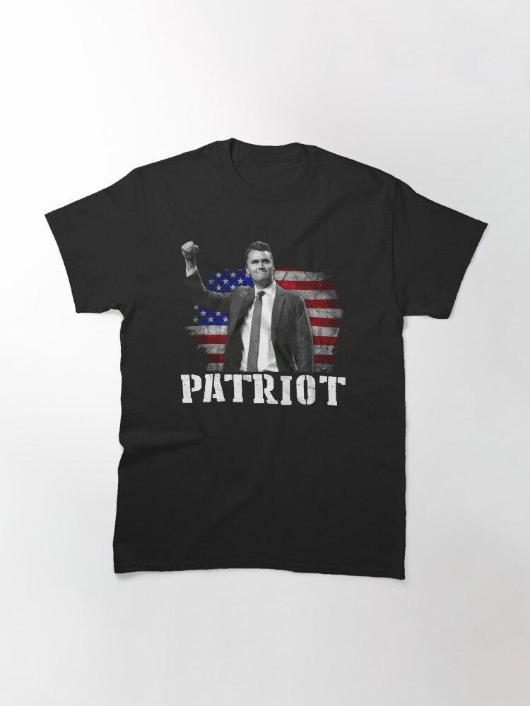 Turning Point USA Freedom Shirt Patriot T-Shirt Charlie Kirk Merch Tribute Gifts
