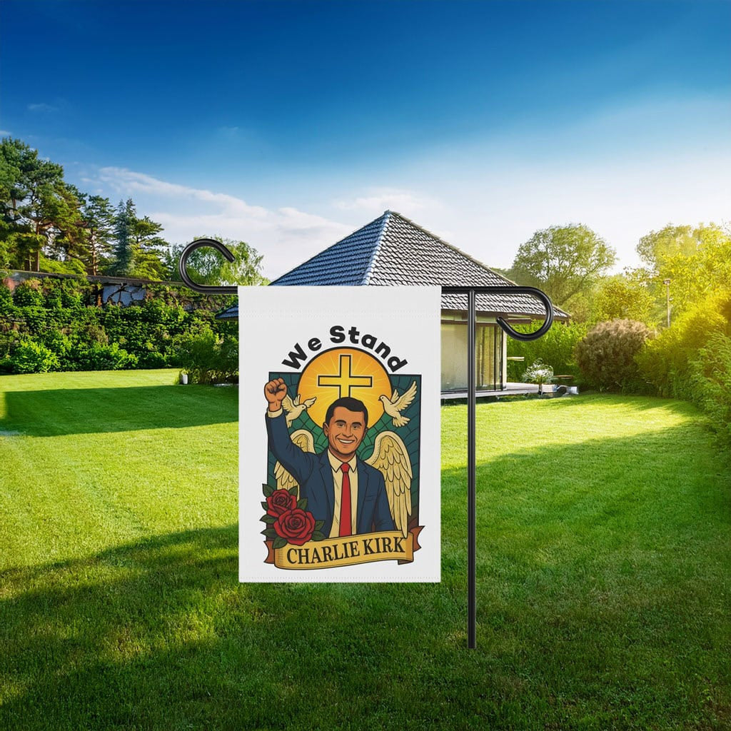 Turning Point USA Merch Charlie Kirk Potrait Best Justice Version Flag For Supporters - Liberish