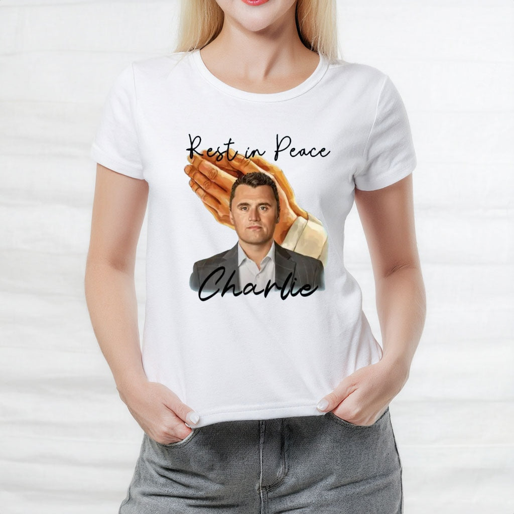 Turning Point USA Merch T-shirt Pray Rest In Peace Charlie Kirk Best Proud Gifts For Liberty Wear - Liberish