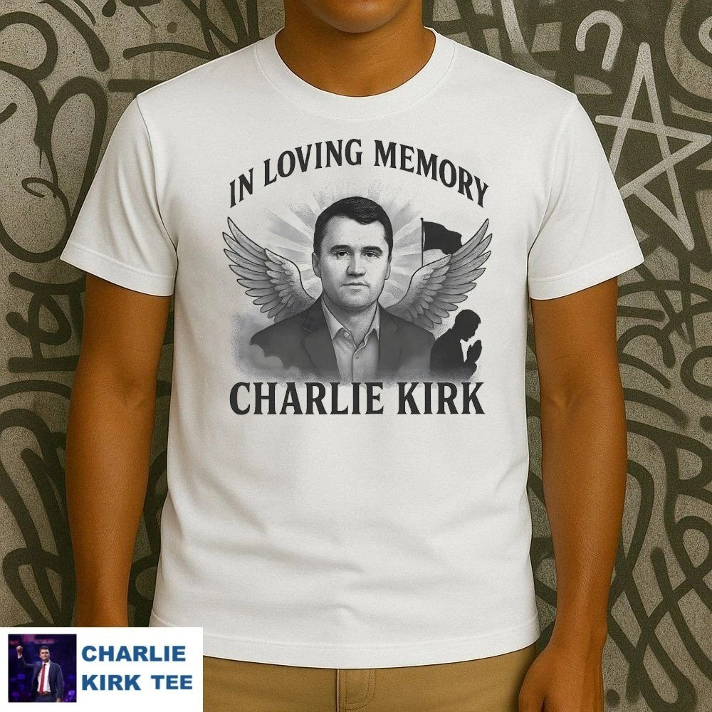 Turning Point USA T-shirt In Loving Charlie Kirk Memory Unique Charlie Shirt Merch