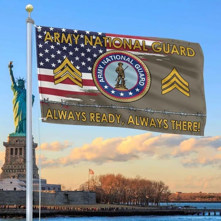 US Navy Grommet Custom Flag Gift for Navy Veteran Dad and Husband Veterans Day - Liberish