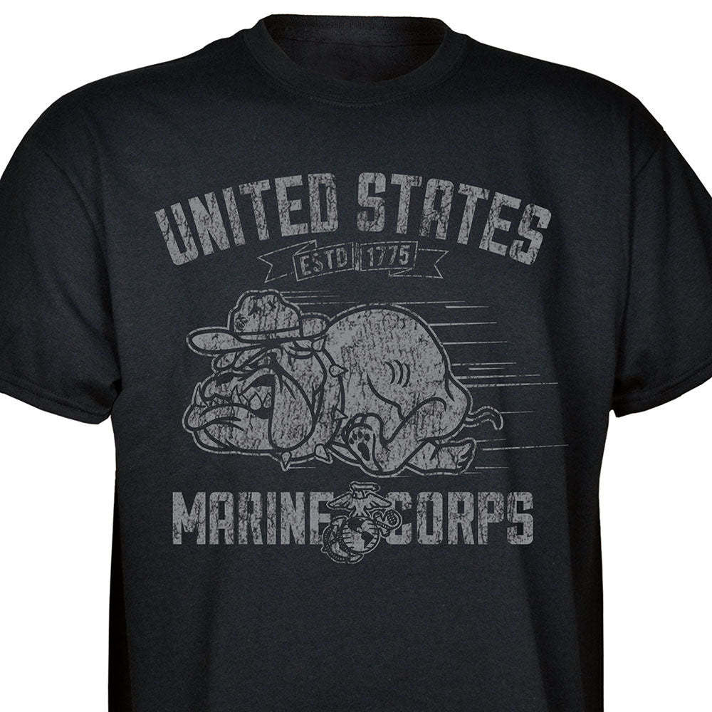 USMC Devil Dog T-Shirt Marine Corps Clothing Gifts For Patriots - Liberish